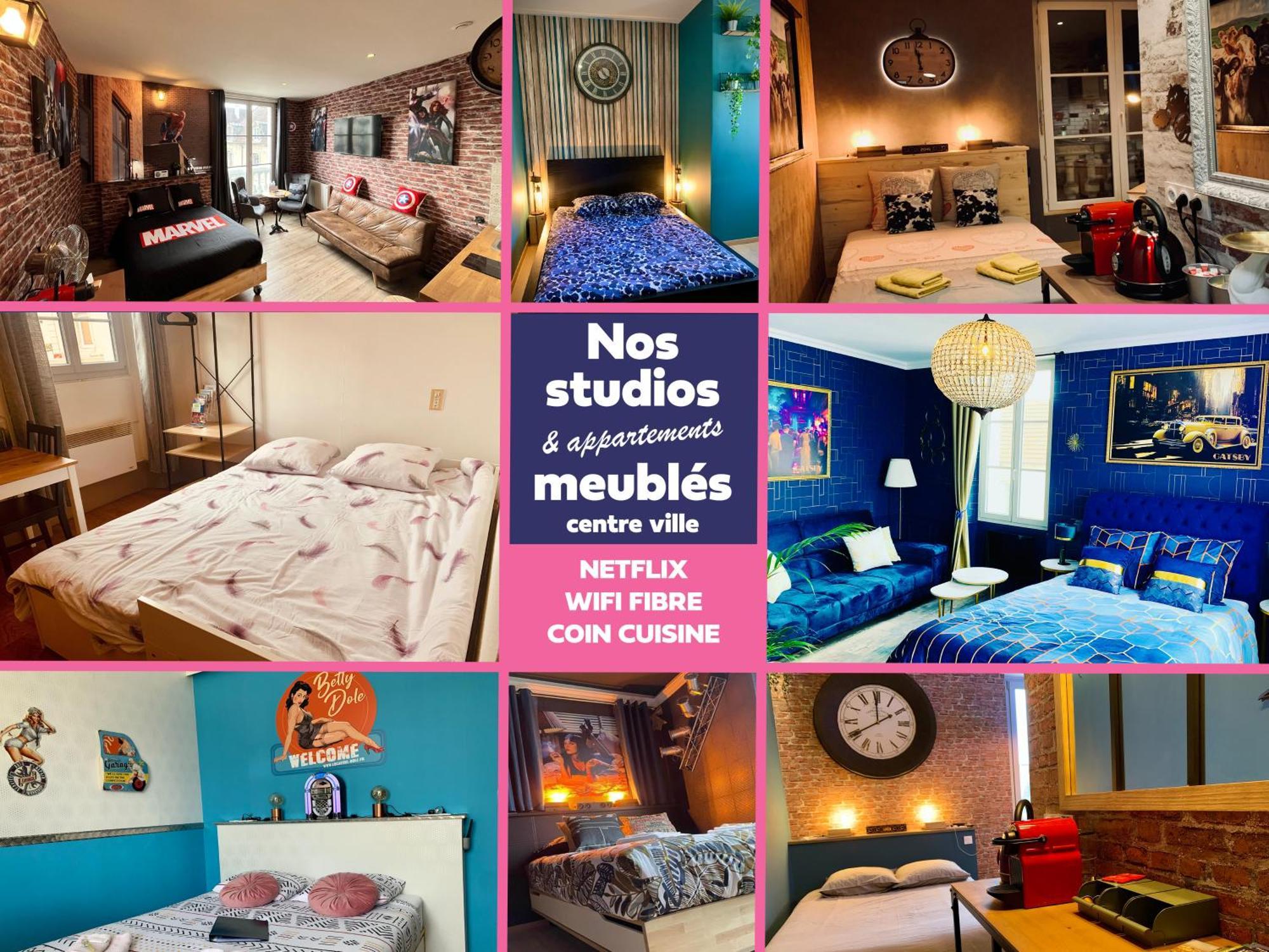 Nos Studios Au Centre Ville A Dole Exteriér fotografie